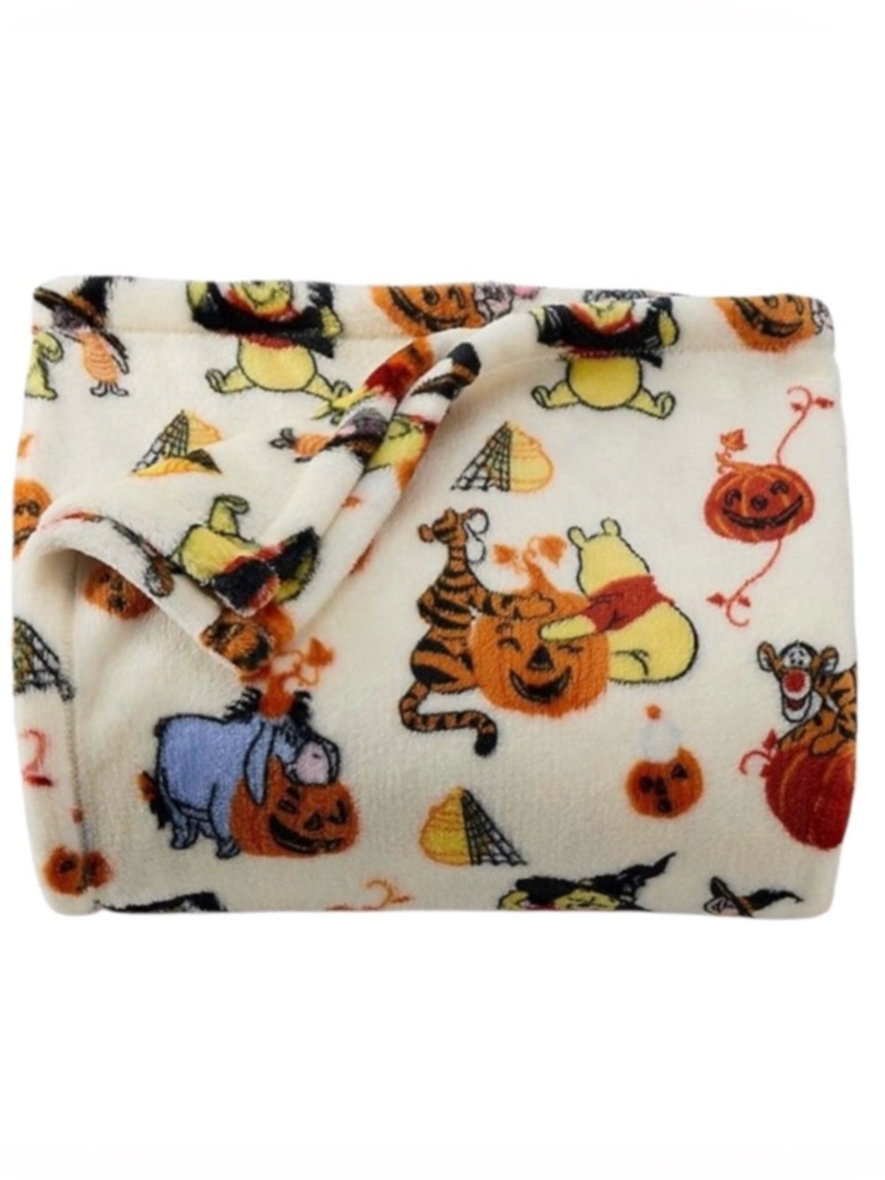 Disney's Halloween Oversized Supersoft Printed Plush “Winnie the Pooh” Blanket